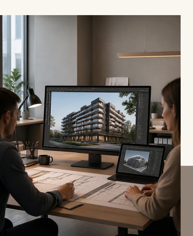 3D визуализация архитектуры и объектов строительства в Москве