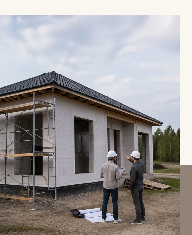 Проектирование одноэтажных домов из газобетона в Москве