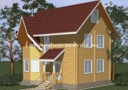 Строительство деревянных домов - Дом из бруса ИСТРА